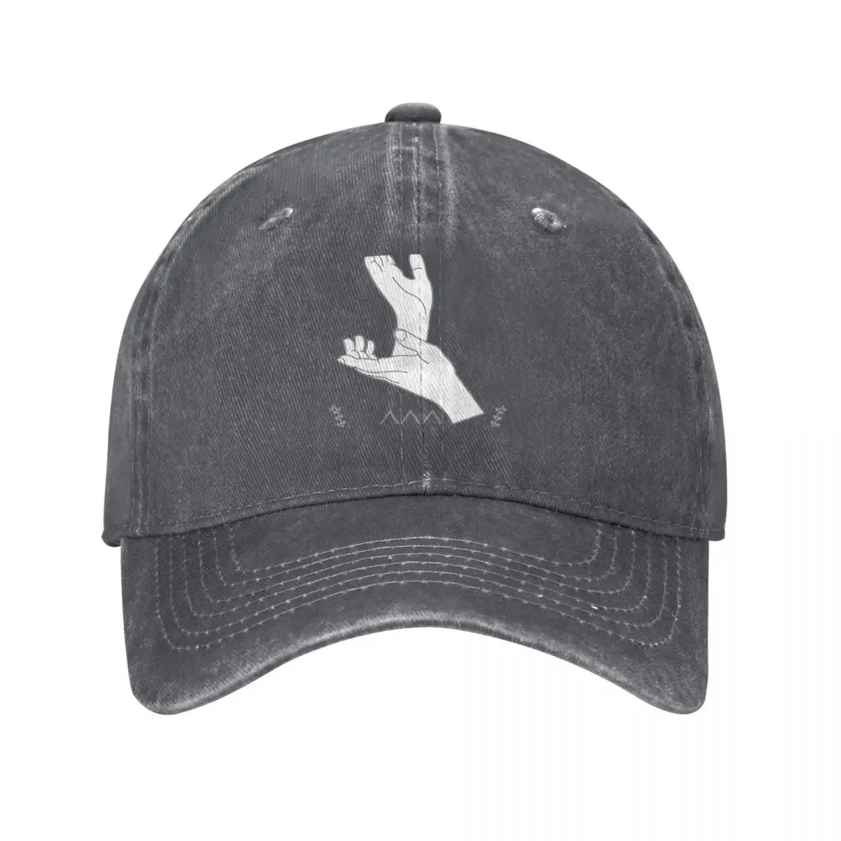 Twin Peaks Laura Palmer Meanwhile Hands Owl Cave Logo Baseball Cap Anime Hat Golf Women Men's