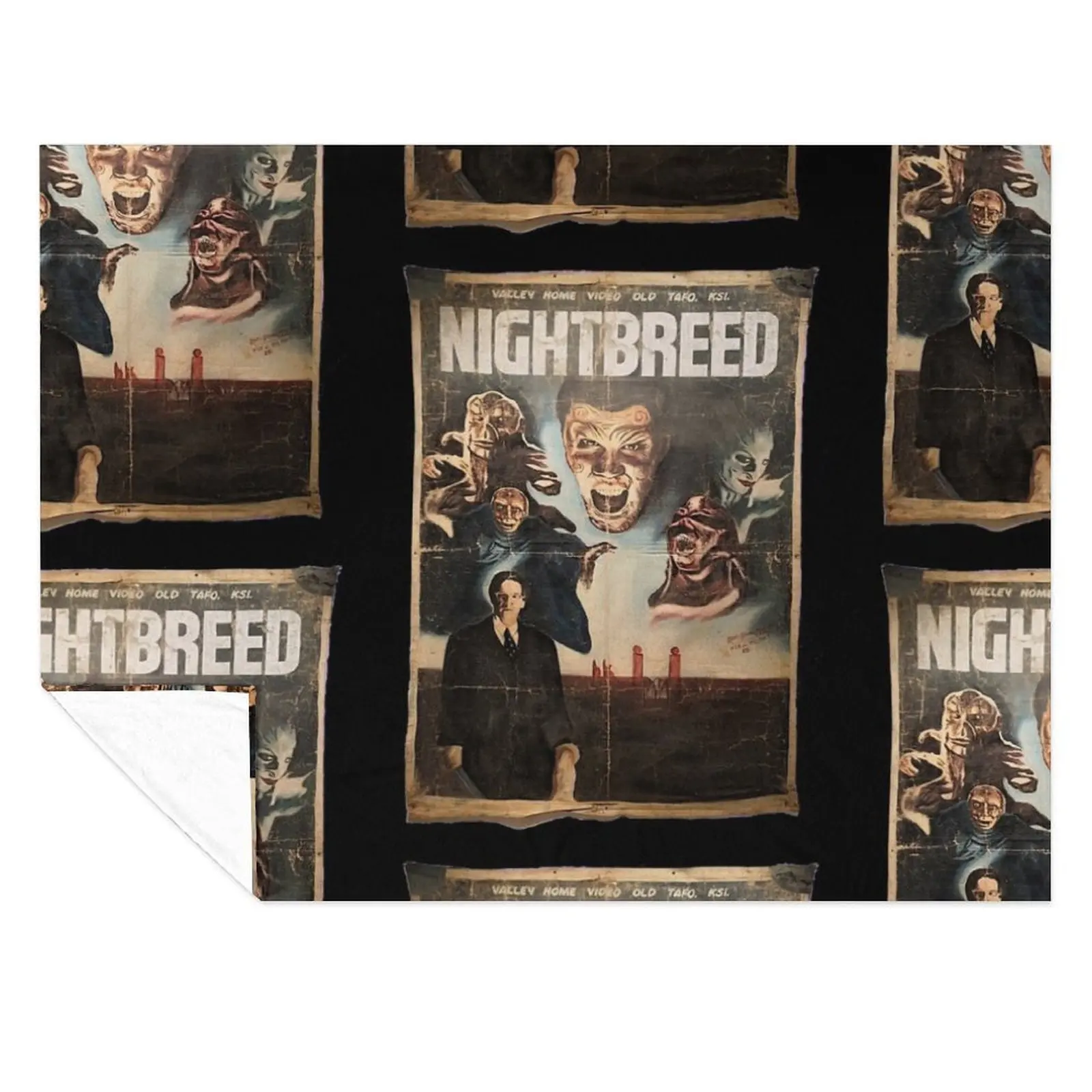 

Clive Barker - Nightbreed Throw Blanket warm winter Flannel Luxury St Blankets