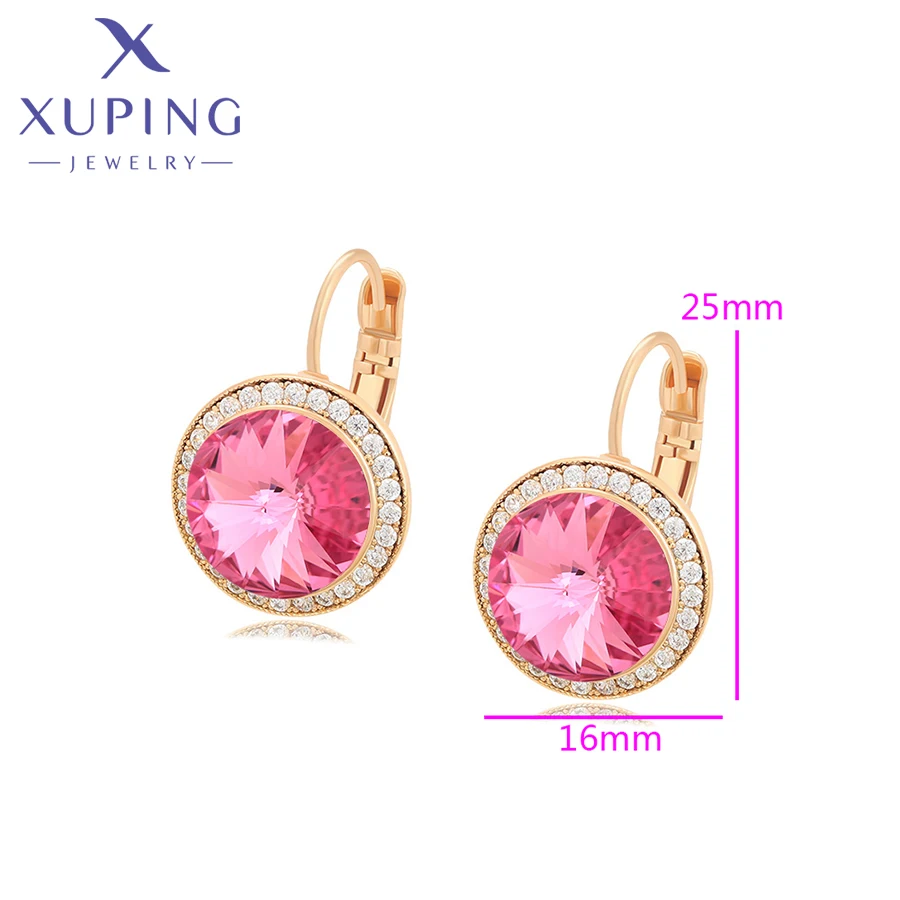 Xuping Jewelry Elegant Fashion Hot Sale Crystal Earring for Women Gift X000449272