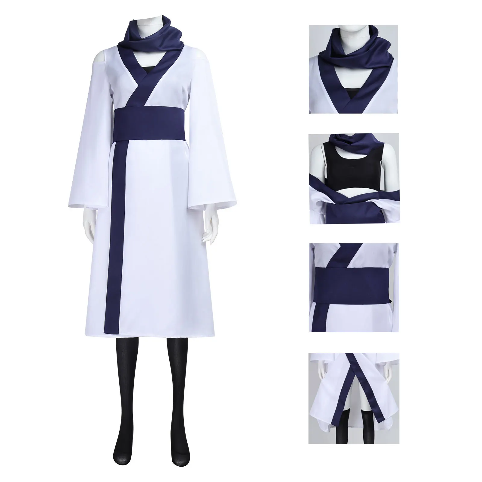 Jujutsu Battle Cosplay-Kostüm, doppelseitiges Outfit, Nuo-Damenbekleidung, Rollenspiel-Cosplay, Comic-Ausstellungskostüm, Halloween