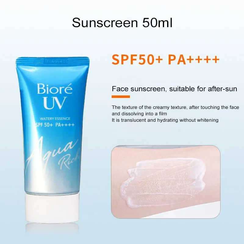 Sunscreen Cream Protector Facial Solar Sun Block Spf Gel Isolation Lotion Sun Cream Bleaching Facial Moisturizer Whitening Cream