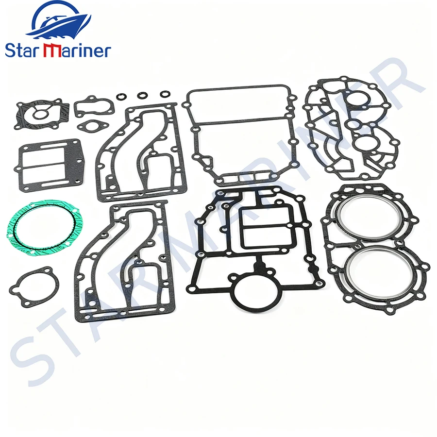 

Комплект прокладок 11410-94800 11410-94824 для лодочного мотора Suzuki 2T 40HP DT40, 2-цилиндровый, замена запчастей