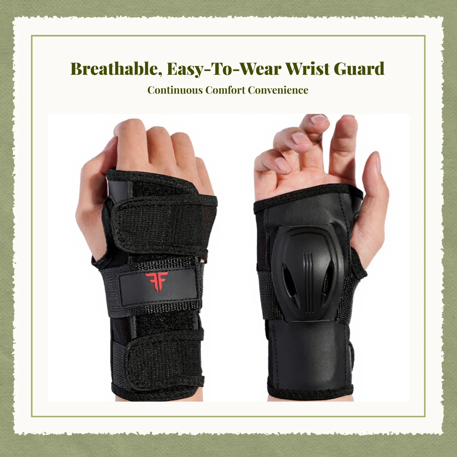 

Unisex Wrist Guards, Vibration Absorption, Outdoor