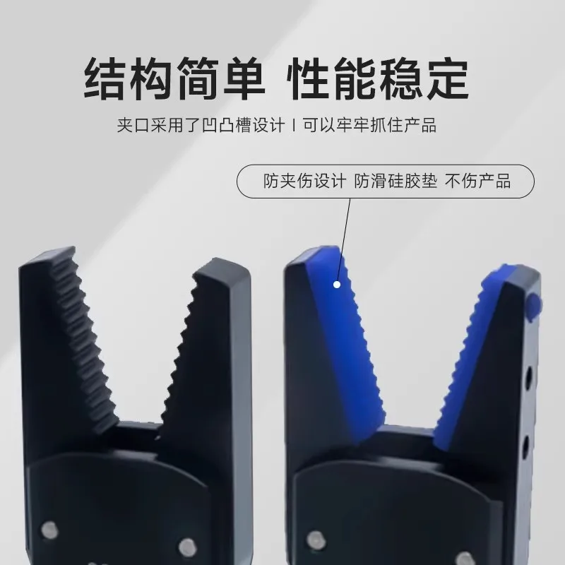 Pneumatic Clamp MINI B Mechanical Arm Gripper Fixture Side or Top Intake  Injection Molding Accessories Robot Automation Tools