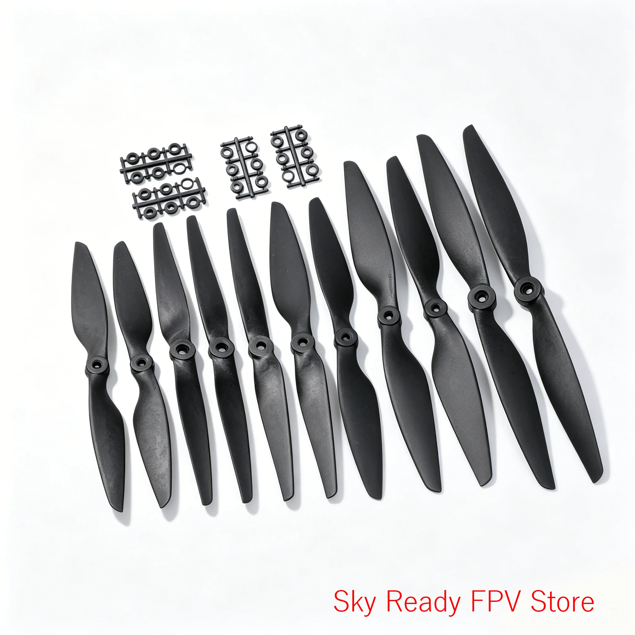 4PCS Gemfan Carbon Fiber Propeller 8045MR 9045MR 1045MR 1145MR 1245MR 1050 Prop for RC Multirotor Airplane Fixed-Wing - view 6