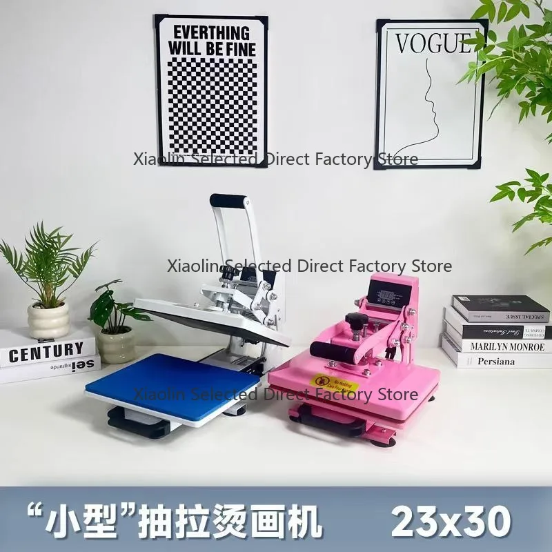 High-pressure heat press for DIY clothing, printing, rhinestone heat stamping machine