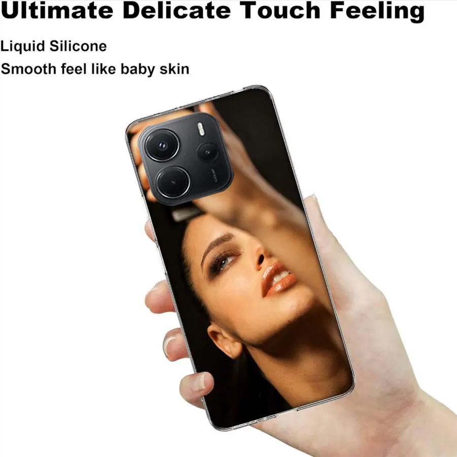 أدريانا ليما جراب هاتف ل Redmi نوت 14S 12S 14 13 برو زائد 5G 12 11 10 11T 11E برو 11S 10S غطاء بولي يوريثان كابا لينة قذيفة