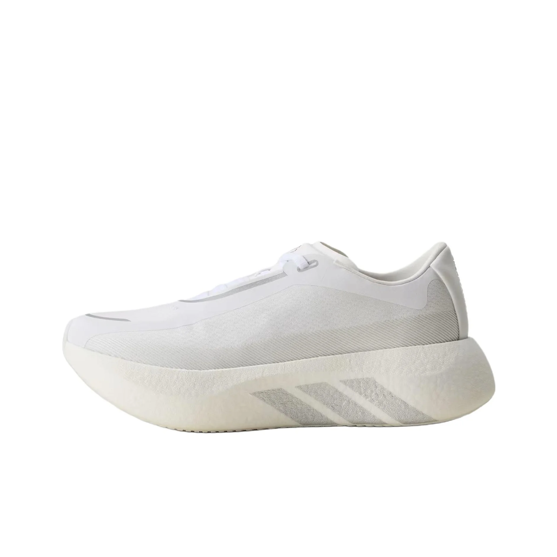 Adidas Hyperboost Edge Running Shoes Men's Cloud White/Silver Metal/Zero Degree Metallic KI4393