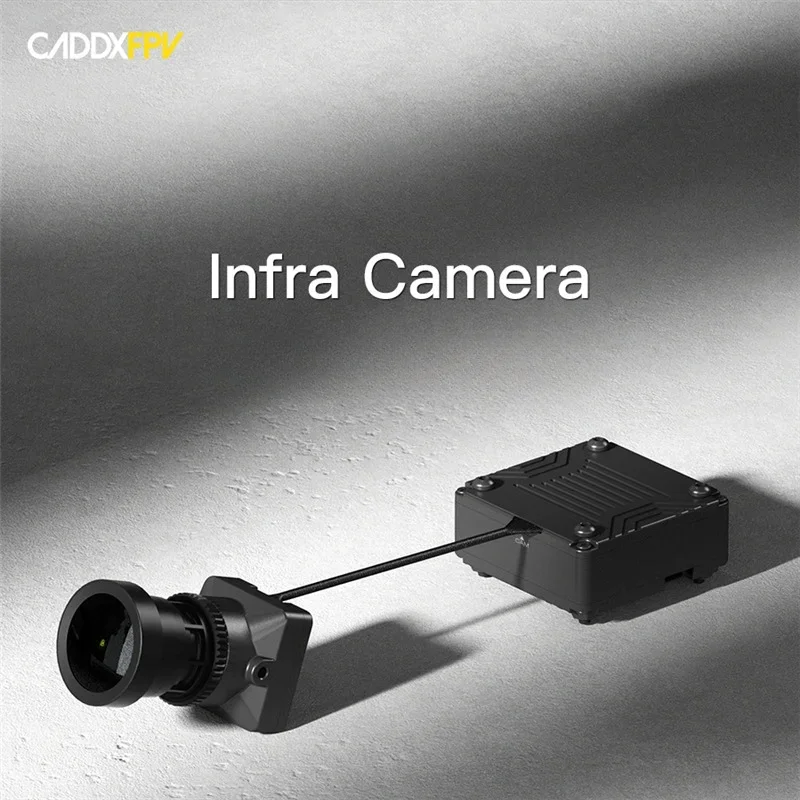 

CADDXFPV Infra Camera 1500TVL FOV120 AI Image Enhancement Black and White Sensor