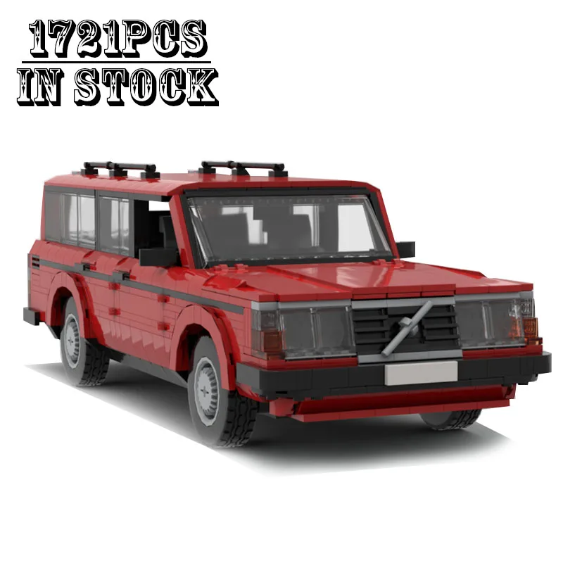 

MOC-142178 Станция универсал, 1721 шт., модель автомобиля, строительный блок в сборе, детские игрушки для мальчиков, сделай сам, подарок на день рождения, фестиваль, изысканные украшения