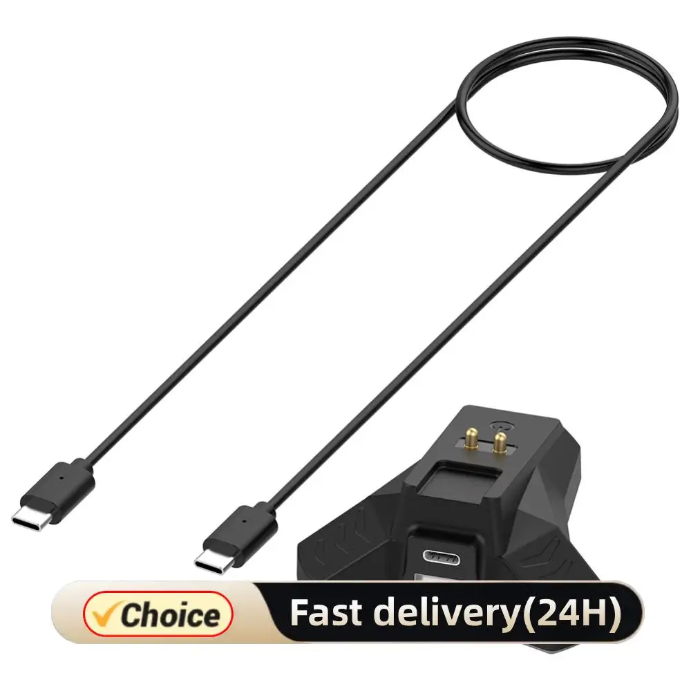 Cargador de ratón inalámbrico con Cable de carga, base de carga para Razer DeathAdder V2 Pro/Naga Pro/Viper Ultimate/Basilisk Ultimate
