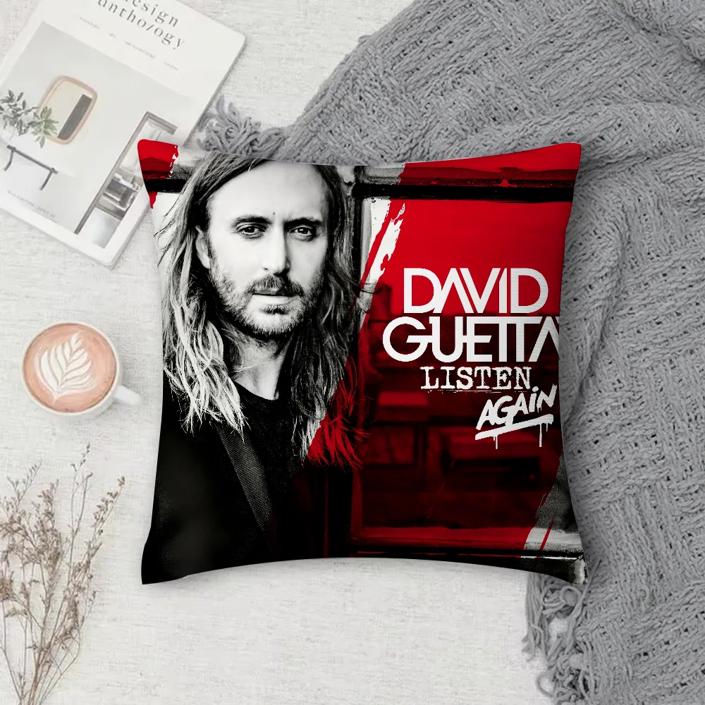 

Чехол для подушки Hot Dj D-David guettaes, квадратный, с рисунком, удобный, подходит для дивана и комнаты.
