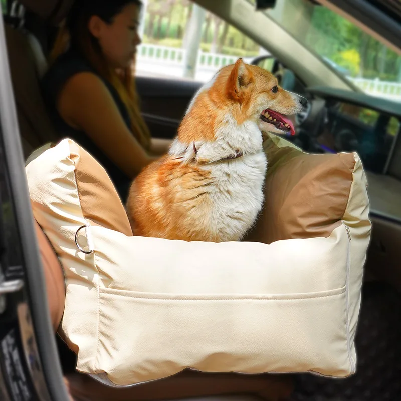Hamaca de seguridad para perro en el coche, asiento elevador - imagen 3