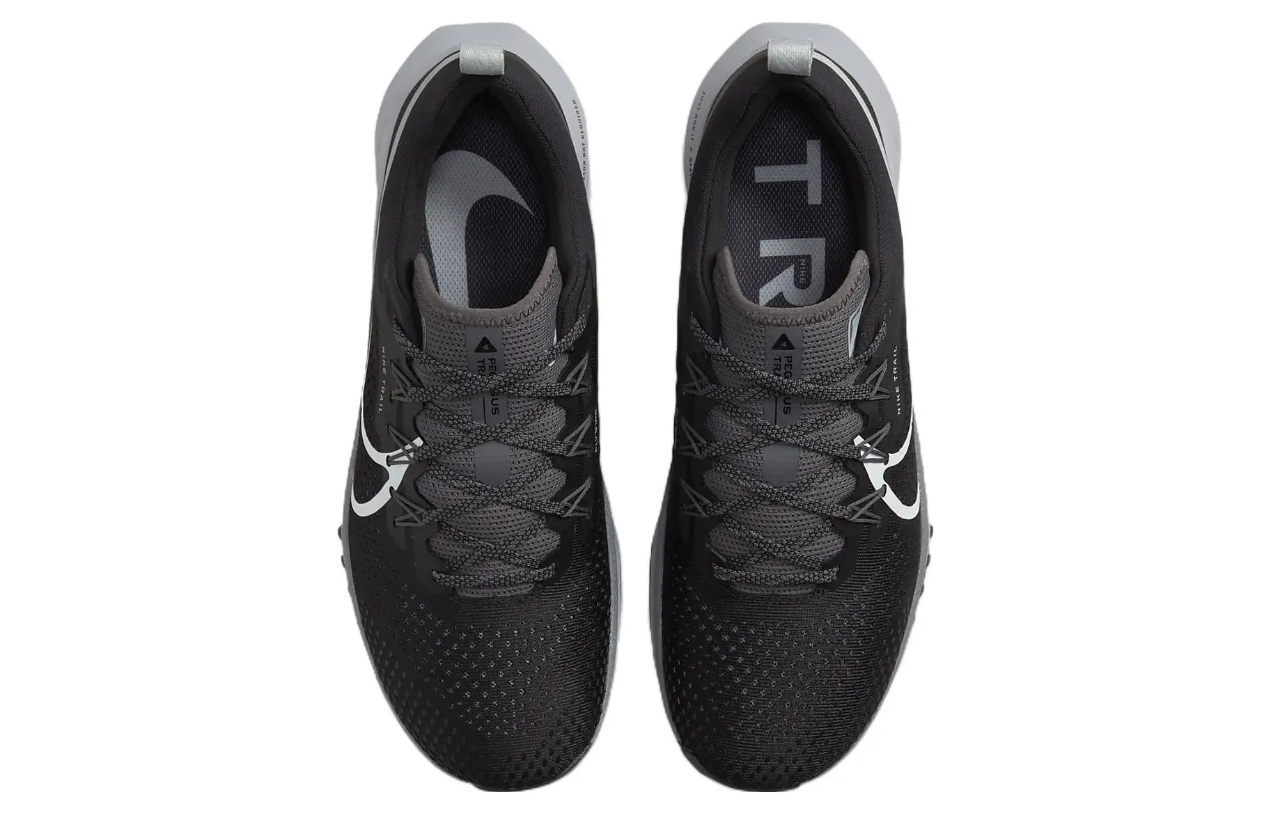 نايك ريكت بيغاسوس تريل 4 أسود رمادي غامق DJ6158-001