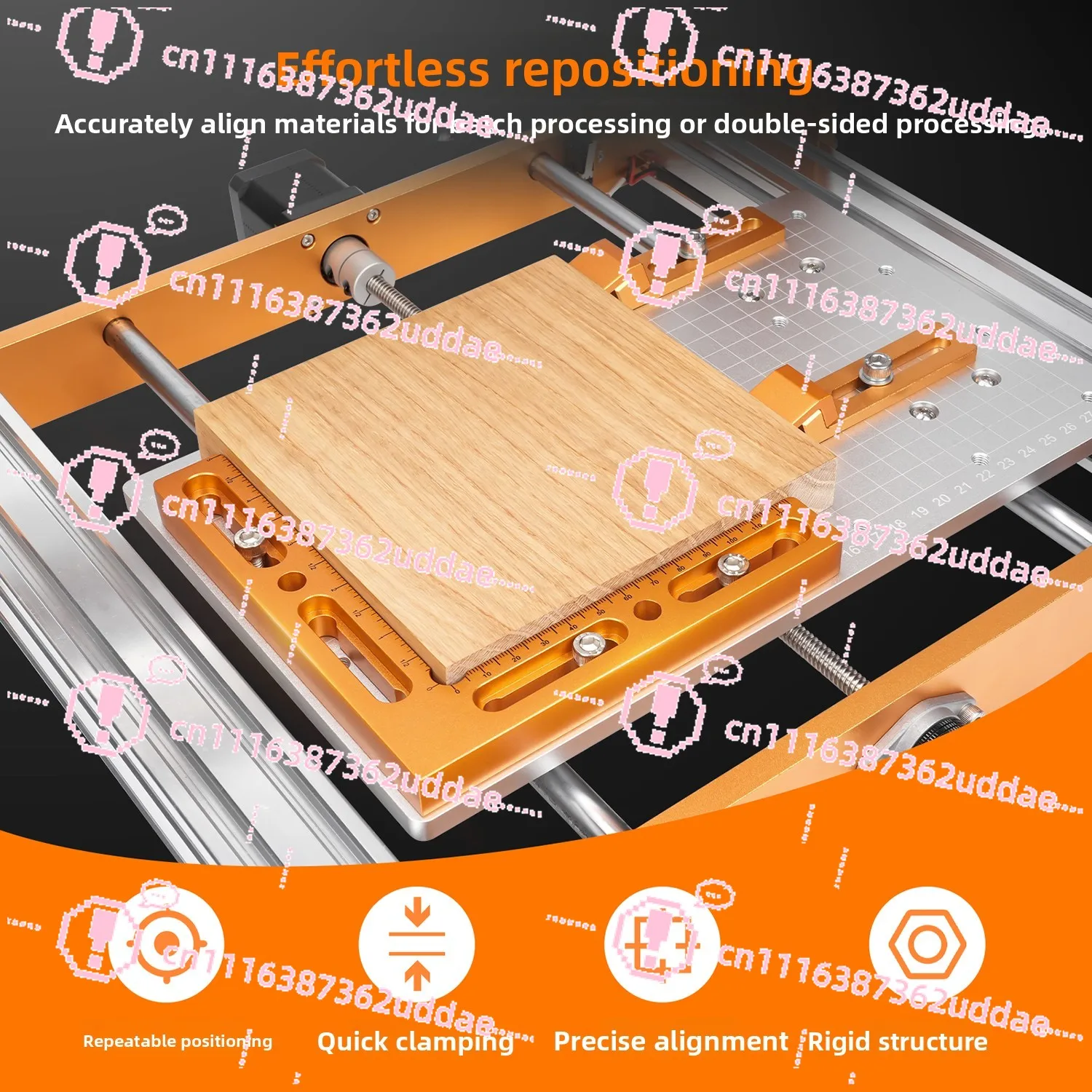 Right Angle Clamp, Aluminum Alloy, Angle Ruler 90 Degrees Numerical Control Machine Tool, Engraving Machine Right Angle Fixture