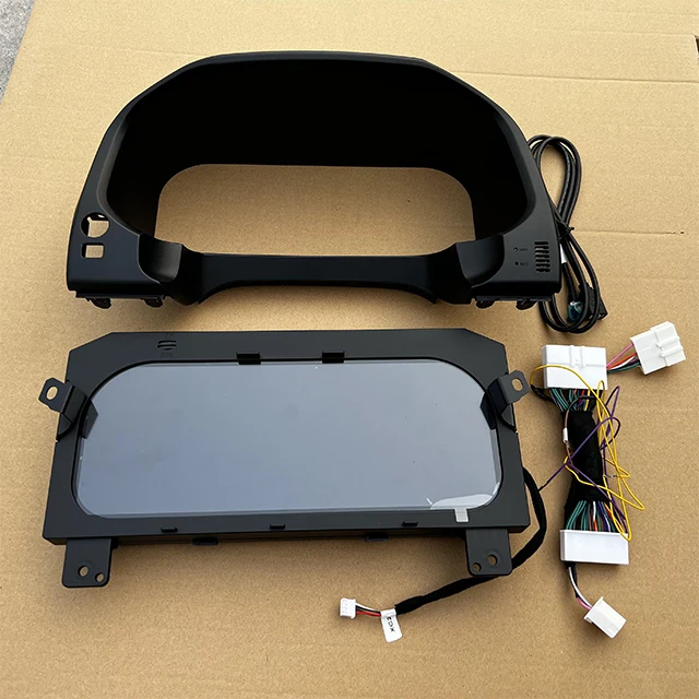 ينطبق على مجموعة لوحة العدادات LCD Toyotaa Prado للتعديل الداخلي عالي الوضوح