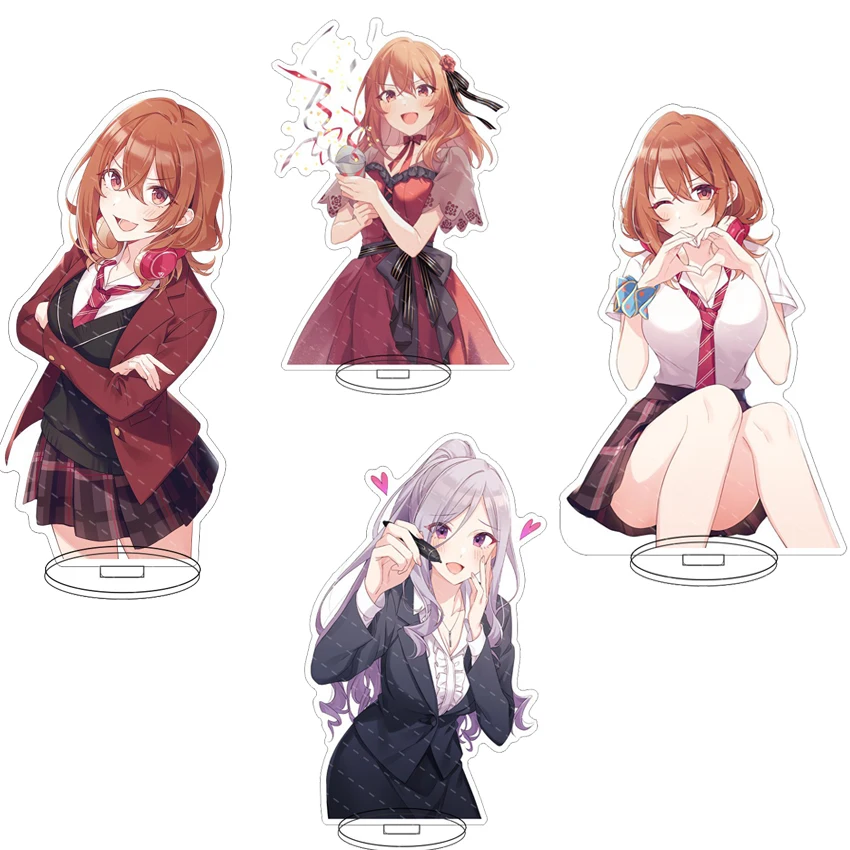 16CM Anime Acryl-Ständer: My Friend's Little Sister Has It In for Me! Akiteru Oboski Iroha Kohinata Cosplay-Figuren Ornamente Geschenke