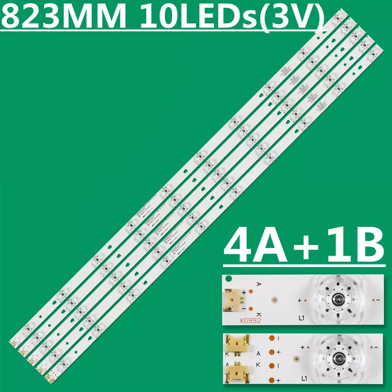 Tira de luces LED de iluminación trasera, accesorio para LED42D10A-ZC14DFG-01, LED42D10B-ZC14DFG-01, G42Y, F42Y, FD425IA-CF, LE42AL88A71, LE42AL88R81A2, 5 Juegos