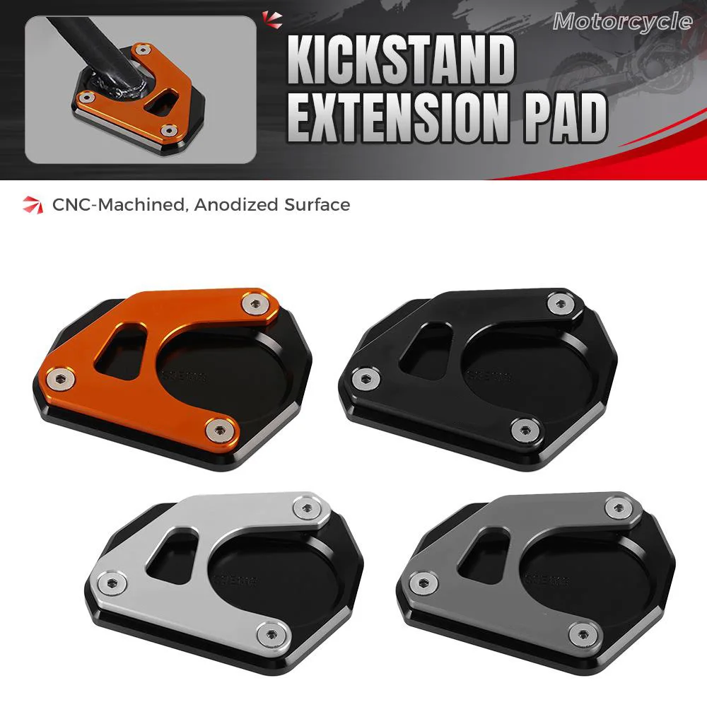 

Kickstand FOR 390 250 ADV 390Adventure 2019 2020 2021 2022 2023 Motorcycle Accessories Side Stand Enlarger Plate Pad Extension