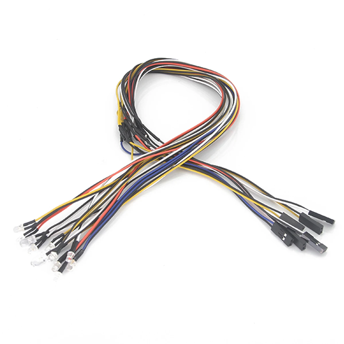 DUMBORC 12LED Licht Kit 5mm 3mm Simulieren Auto Lampe Set für 1/8 1/10 RC Drift Truck On-road Auto Tank TAMIYA 4WD Axial SCX10