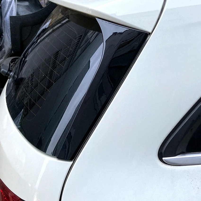 Best-Selling Rear Side Wing Roof Spoiler Stickers Trim Cover Gloss Black For Mercedes Benz B Class B180 B200 W246 2012-2018