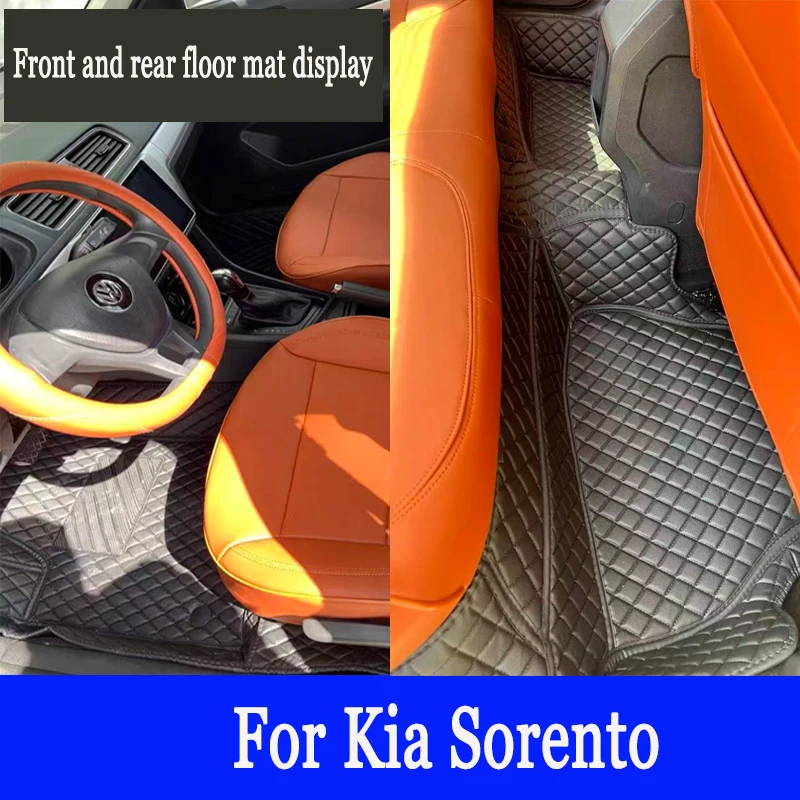

Автомобильные коврики для Kia Sorento Seven Seats 2009 2010 2011 2012, аксессуары для интерьера на заказ