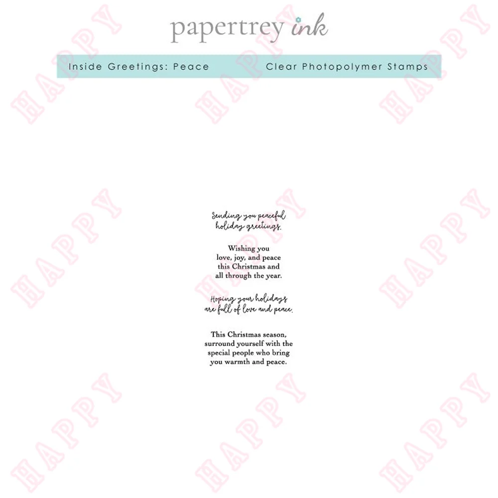 

Clear Stamps Christmas Peace DIY Scrapbooking Paper Diary Decoration Manual Greet Card Handmade For 2022 Embossing Template New