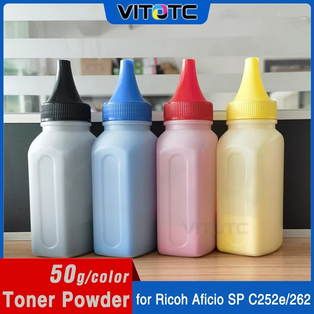 

Compatible Toner Powder for Ricoh SPC252 SPC252DN SPC252SF SPC262DNW C262SFNW - Laser Printer Bottled Toner Powder Refill And Re