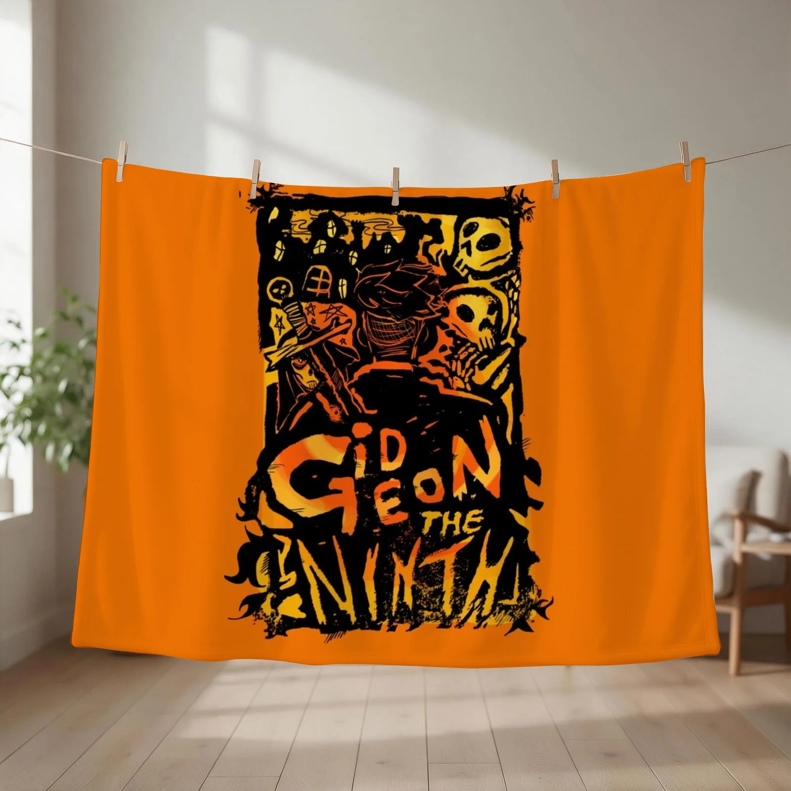 Gideon The Ninth Throw Blanket couch cozy soft plush fuzzy picnic outdoor blanket