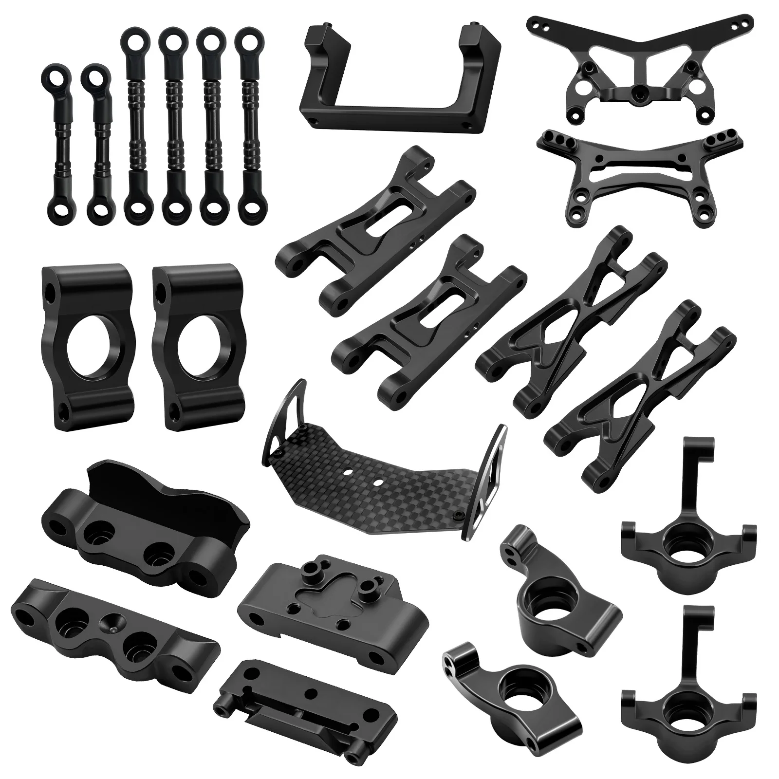 Stuurknokkels C Hubs Draagarmen Schot Voor Losi Micro b Upgrades Onderdelen 1/24 Accessoires Rc Auto