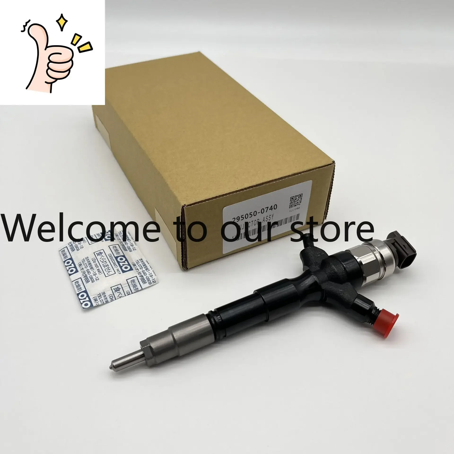 295050-0740 23670-30420 Denso Injector Assembly For Hilux 2KD-TFV