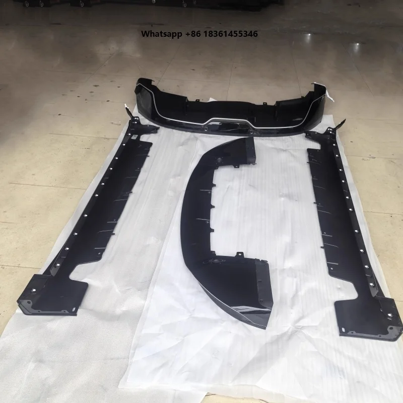 

For Gloss Black Body Kit fo Front Shovel Side Skirts Rear Lip Car Body Kit Auto Accessories