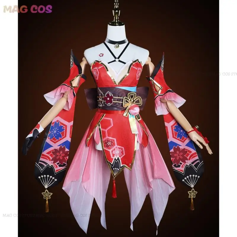 Funkeln Honkai Cosplay Spiel Honkai Star Rail Sparkle Cosplay Kostüm Party Outfits Kostüm Perücke Fuchs Maske Frauen Rollenspiel Outfits