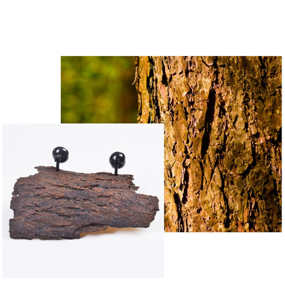 

Resin Arch Bark Tree Decoration Fish Tank Ornament Cage Landscaping Creeper Resting Cushion Suction Cups Lying Pad For Aquarium