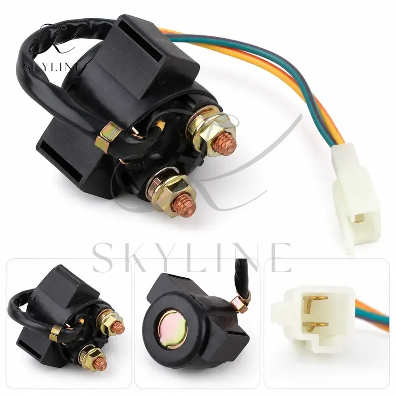 Starter Relay Solenoid Motorcycle Fit For Hyosung GT125R GT250 GT250R GT650 GT650S GT650R GV650 Black New