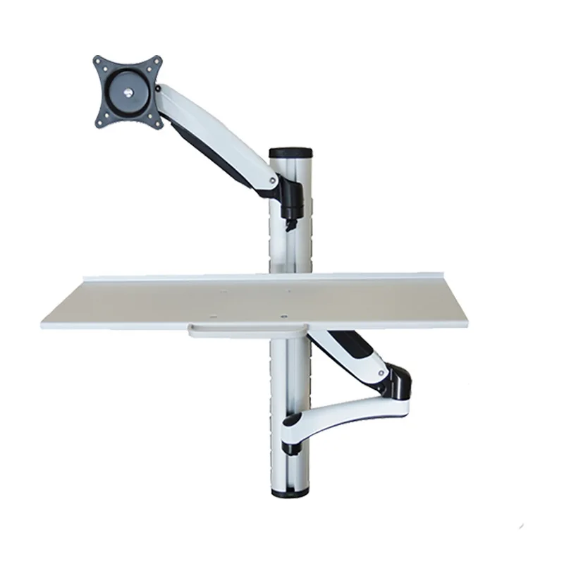 

Monitor holder, standing office computer universal rotating wall