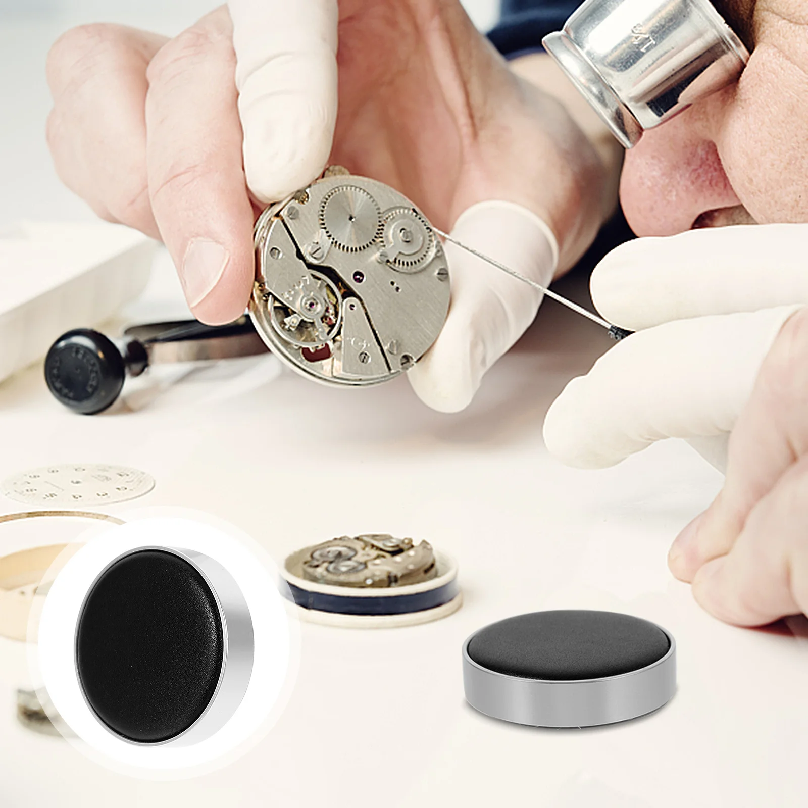 

1pc For Casing Cushion Repair Watch Repair Kit Pad Watch Holder Movement Movement Holder Tool Accessory