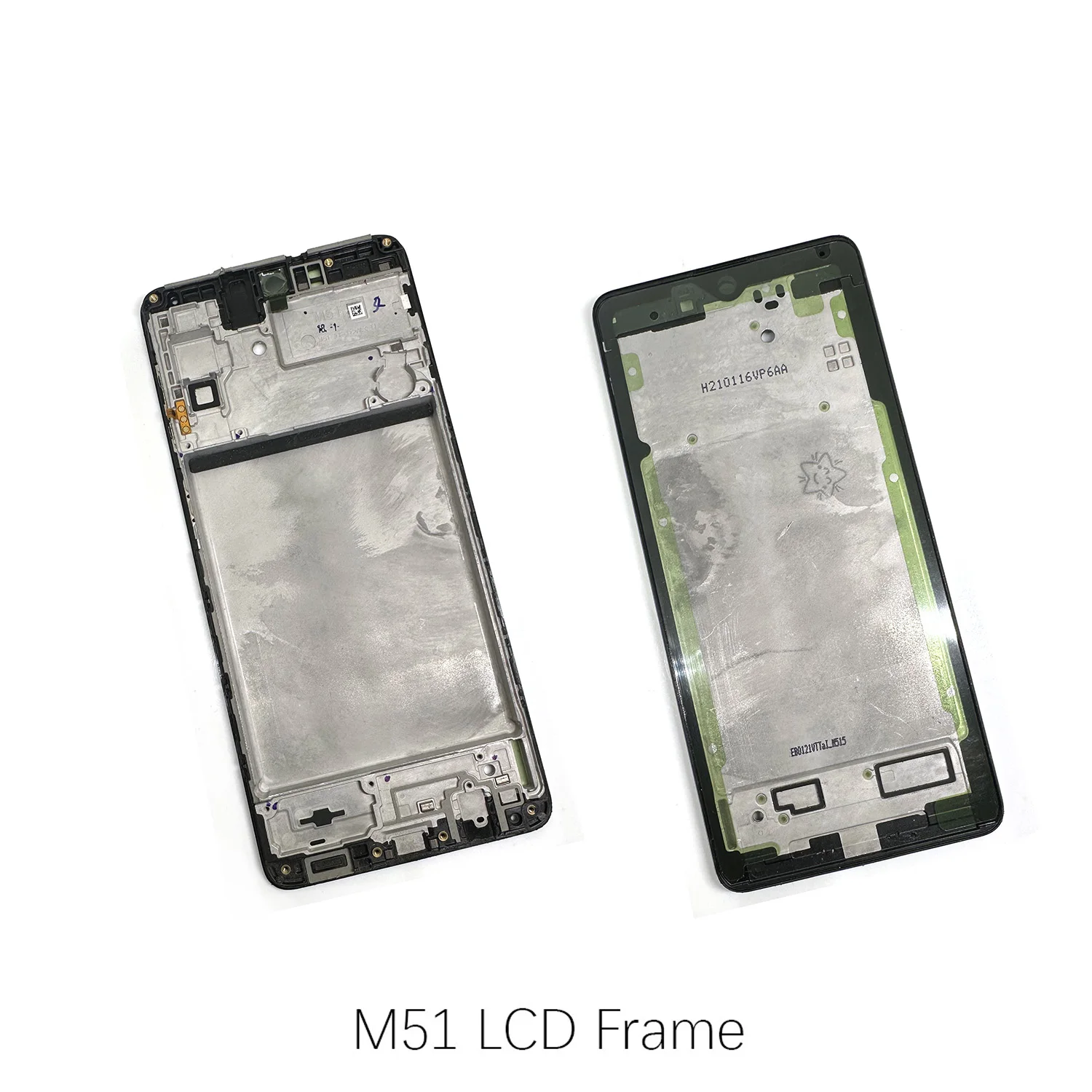 For Samsung M12 M13 M21 M23 M31 M32 M51 M52 M53 M62 LCD Middle Frame Phone Housing Case