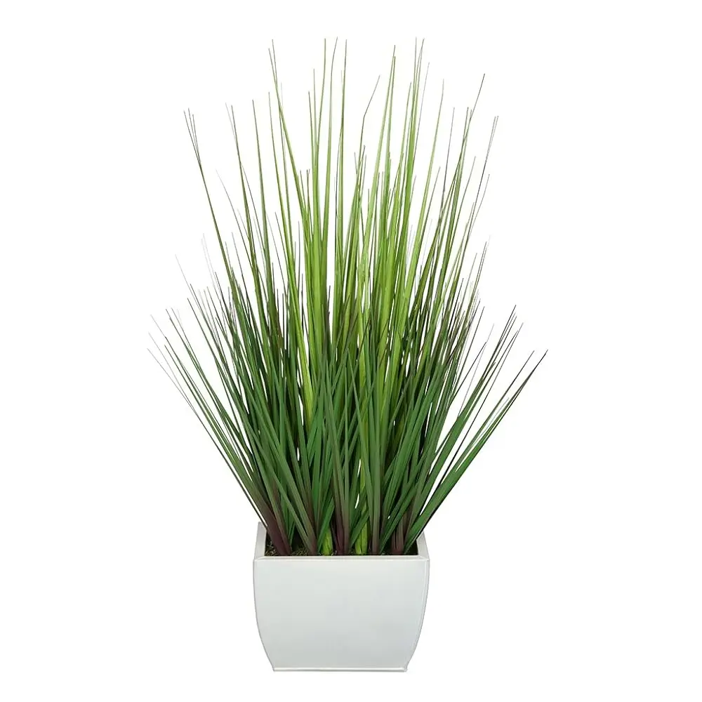 

Artificial 27"" Grass In Small Rec Z (Cream)