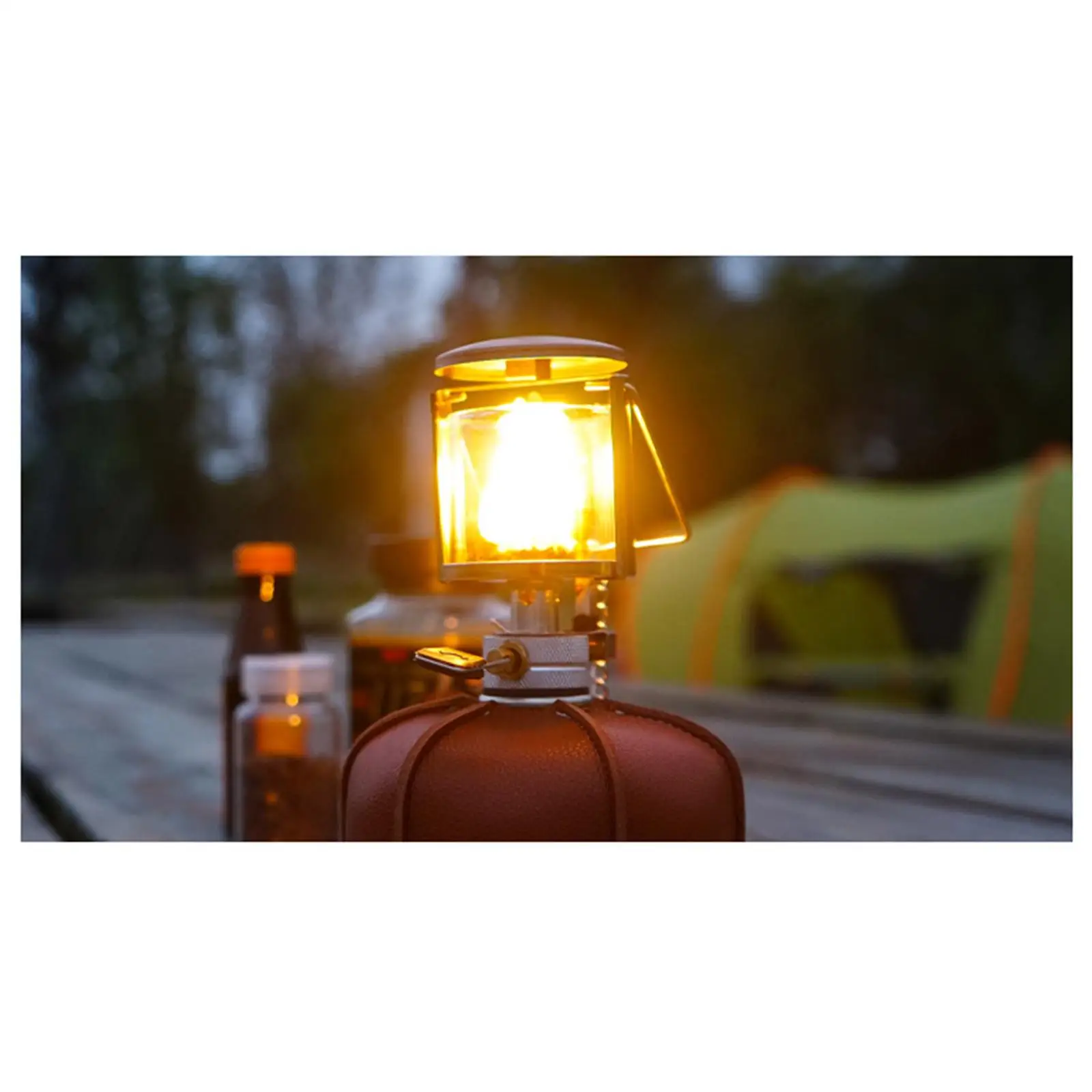 Compact Gas Lantern Compact Torch Camping Lights for Fishing Picnic Trekking