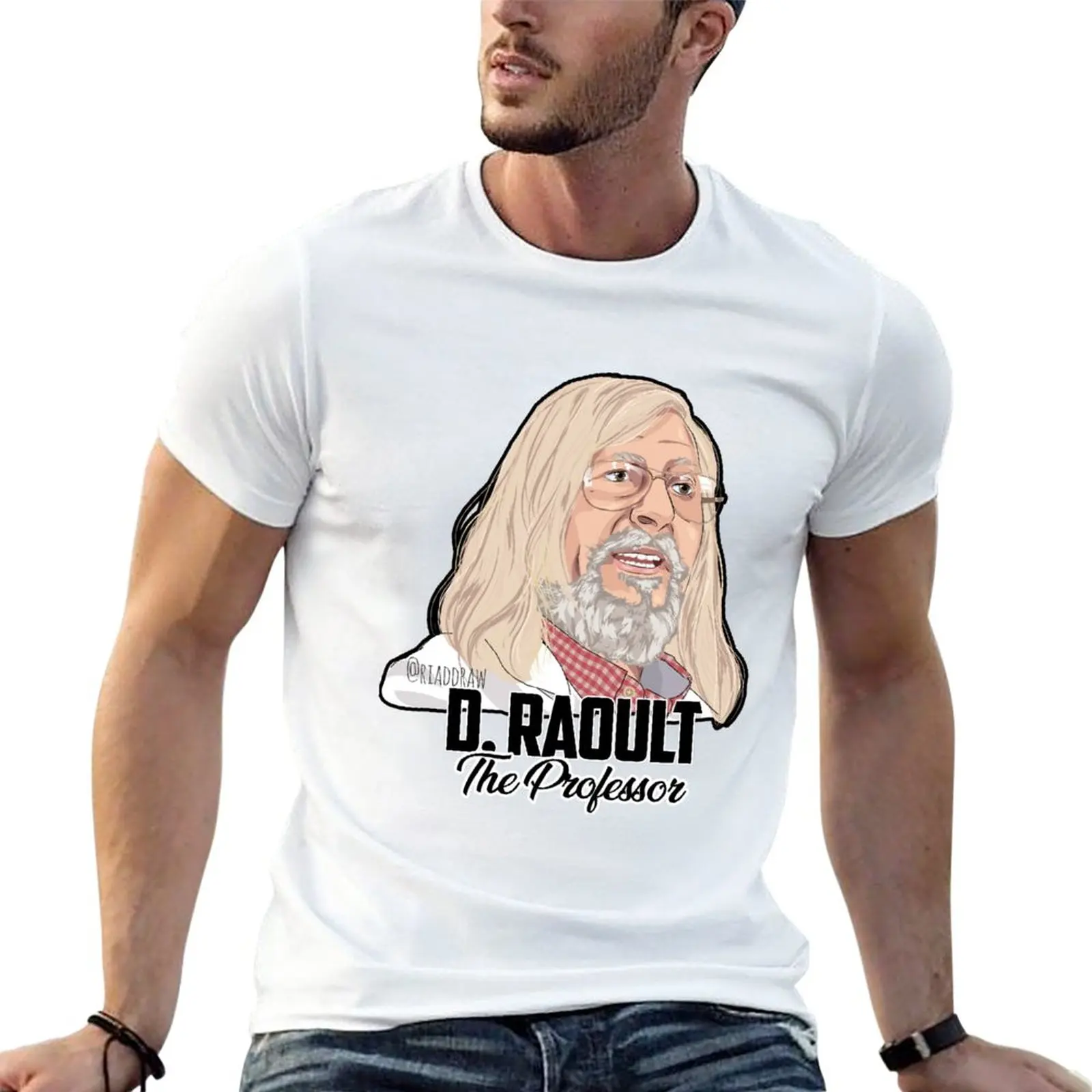 Didier Raoult - The Professor Fan Club T-Shirt cute clothes Tee shirt vintage t shirt Oversized t-shirt mens graphic t-shirts