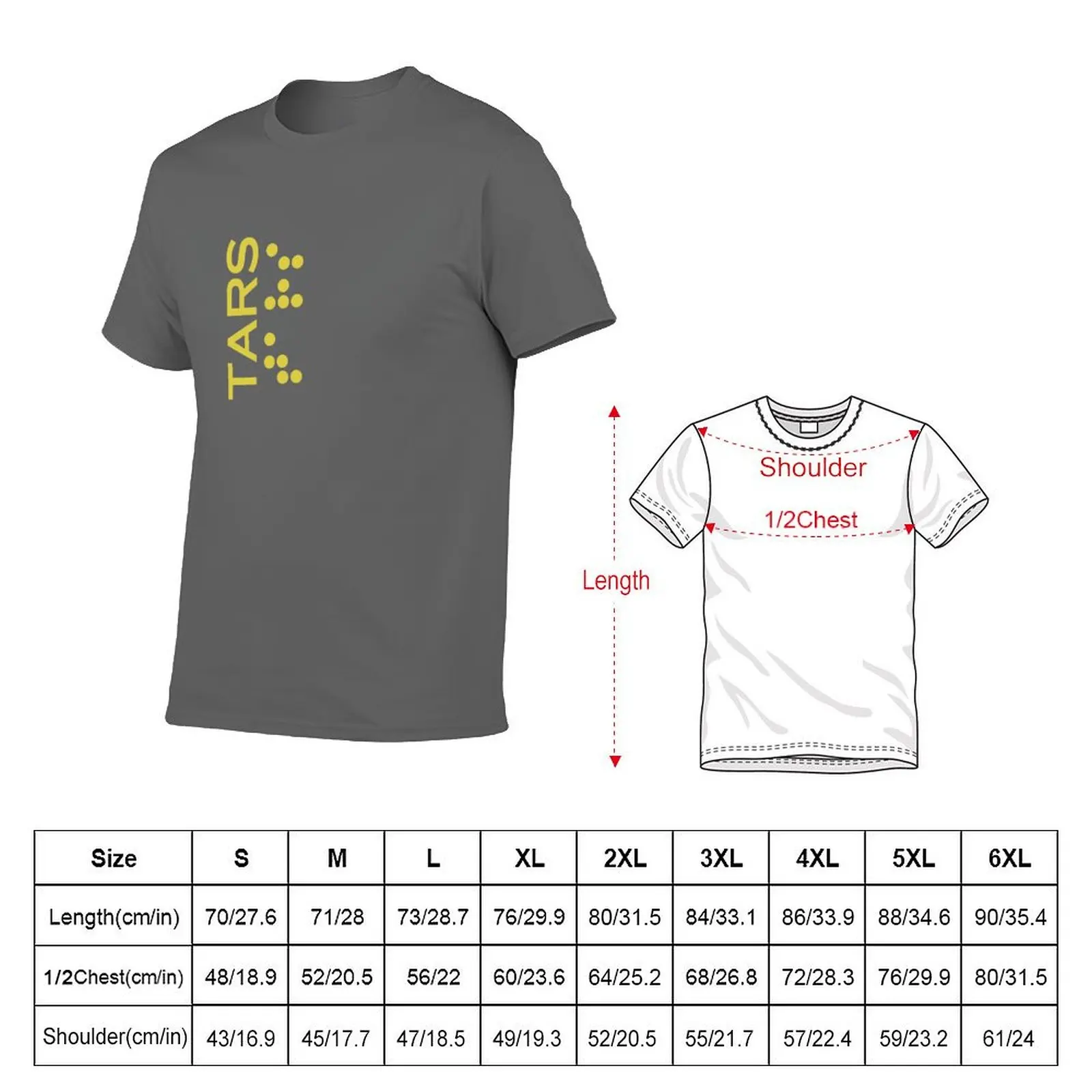 Interstellar - Tars design (correct font) T-Shirt topping tees t shirt for men