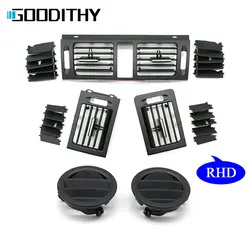 RHD W204 klima havalandırma paneli AC havalandırma ızgara kapağı Trim için Mercedes Benz C sınıfı C180 C200 C220 2007 2008 2009 2010 2011
