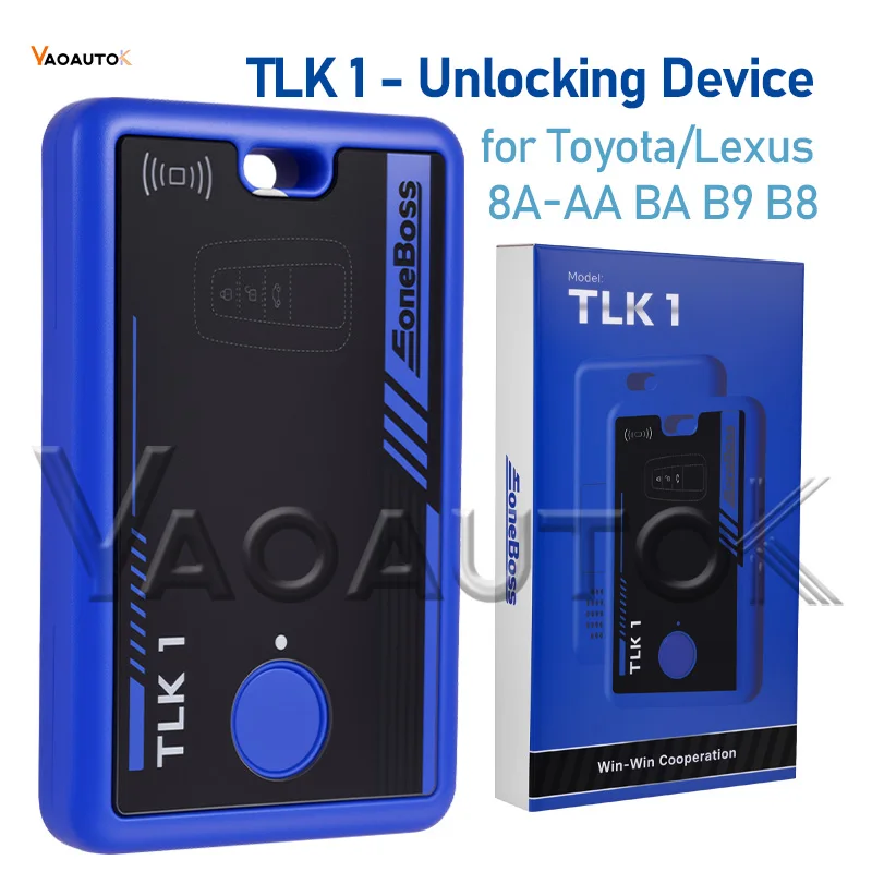 TLK 1-ключевое устройство разблокировки для Toyota для Lexus 8A-AA BA B9 B8 Чип Автомобильный умный пульт дистанционного управления для повторного использования, программатор сброса слесаря EONEBOSS