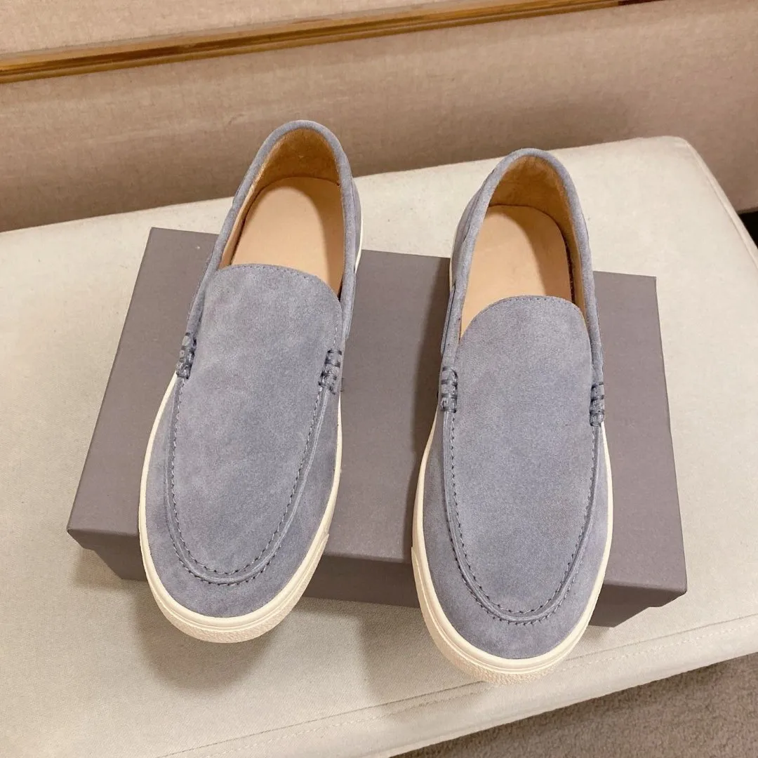 

Повседневные летние новые мужские свободные без шнуровки из натуральной кожи версии YaiXuan Leisure Single oes с круглым носком на плоском каблуке