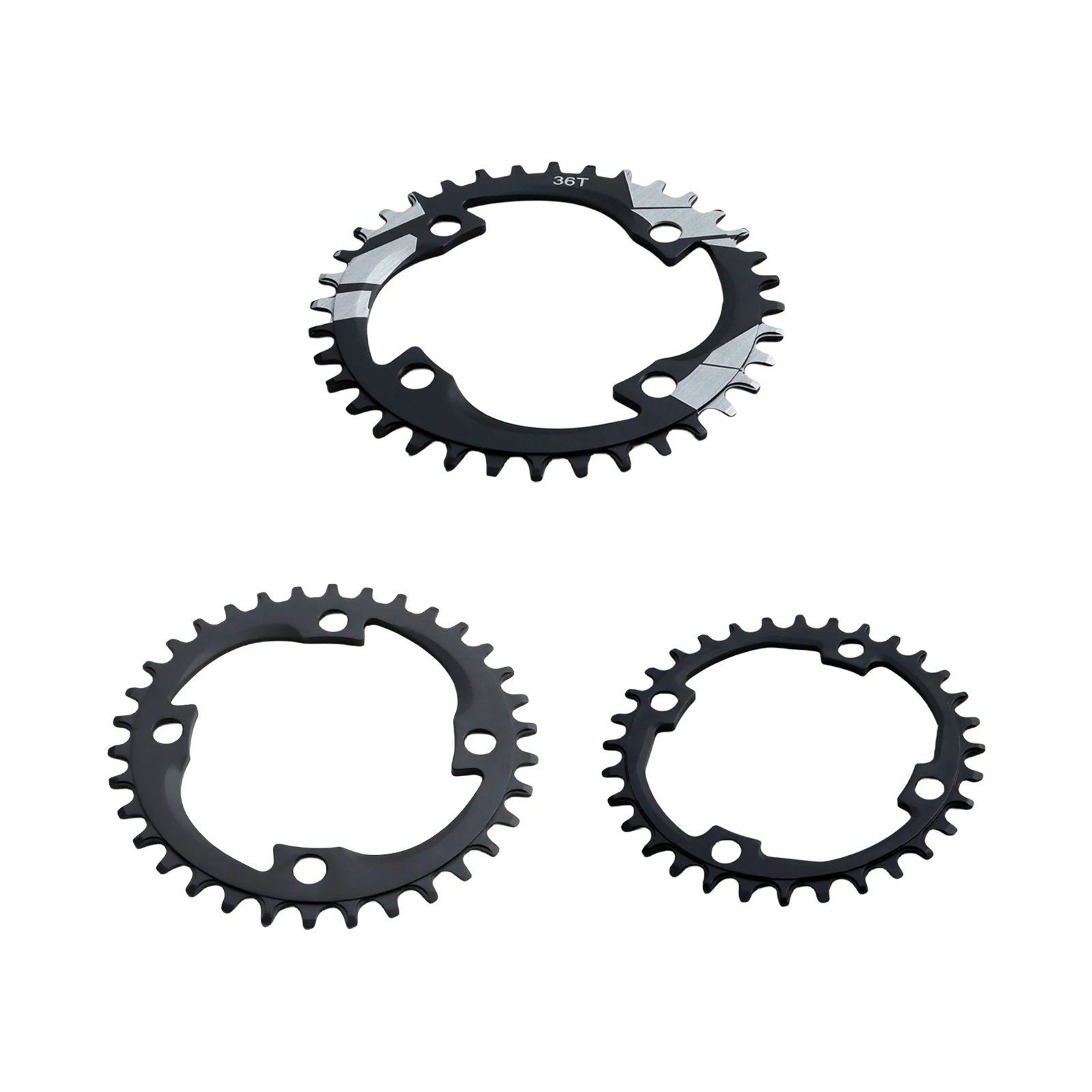 

104BCD Round Oval Narrow Wide Chainring MTB Mountain Bike Bicycle 104BCD 32T 34T 36T Chainwheel Crankset Tooth Plate Parts