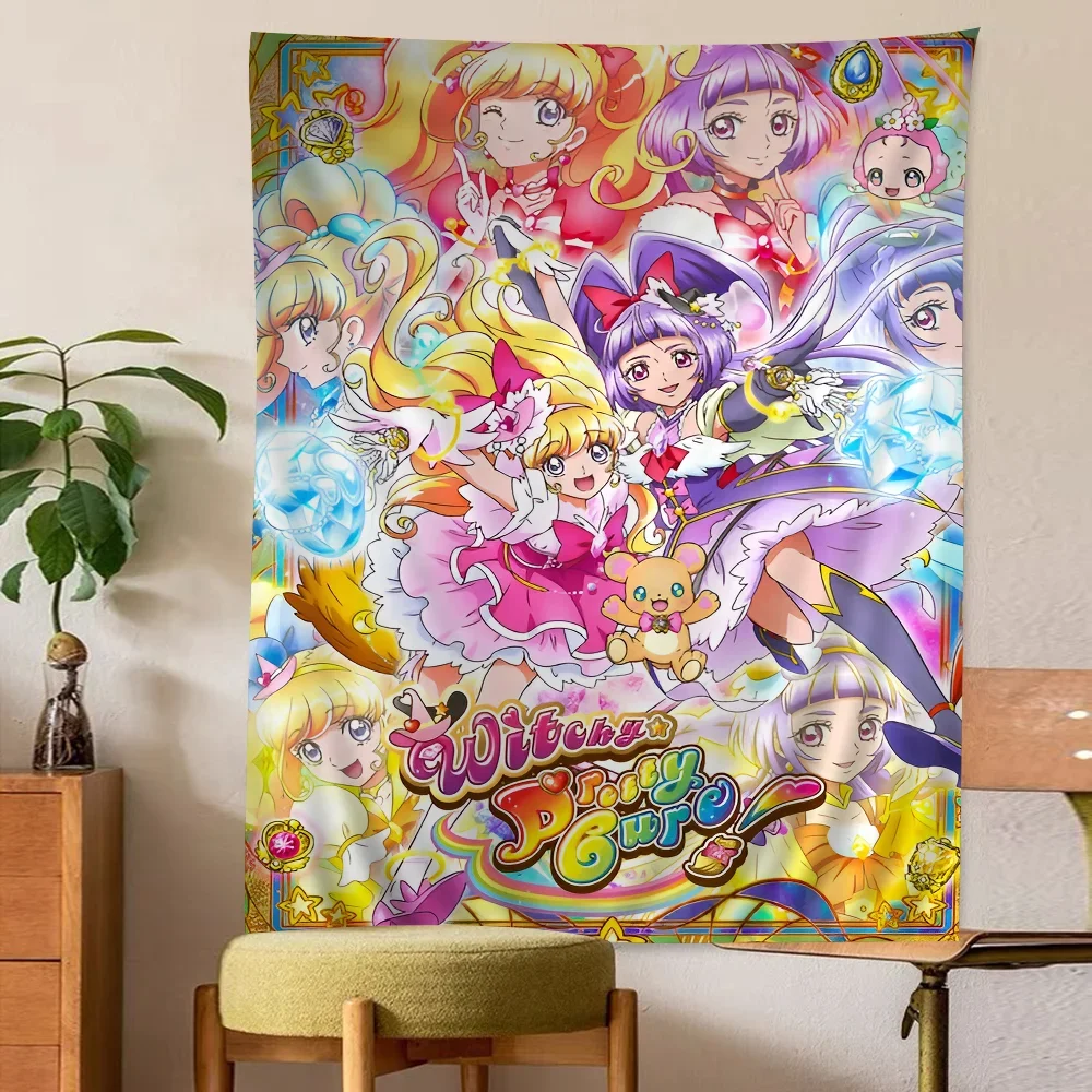 Tapis muraux en polaire pour la décoration de la maison, anime mignon, marionnette, hiphélicoptère, conflictarot, décor de dortoir