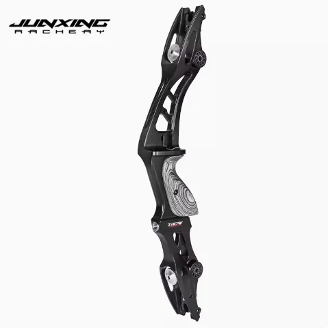 JUNXING F263 Recurve Bow Riser 19in American Hunting Recurve Bow Handle 6061T6 Aluminium Alloy CNC