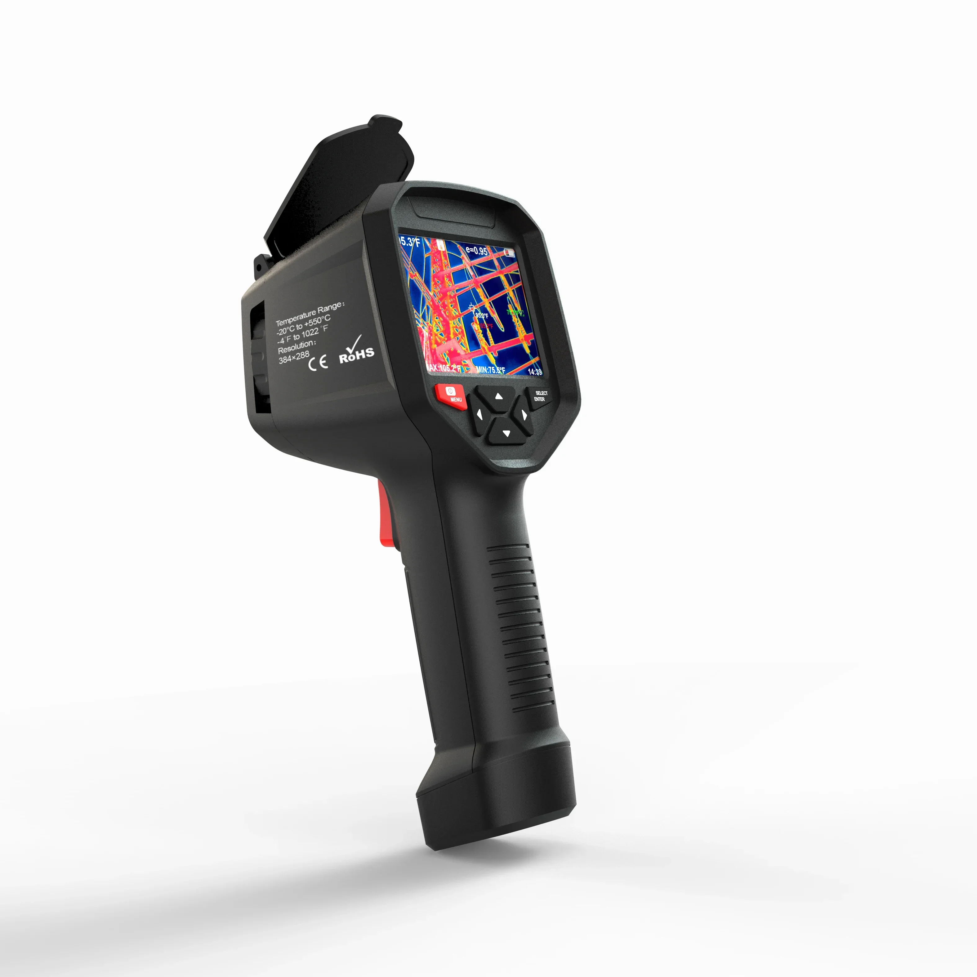 

2025/HTI HTI In Stock HT-H8 384*288 resolution Imaging Camera infrared Manual Focus Function 25hz Wifi Thermo Camera