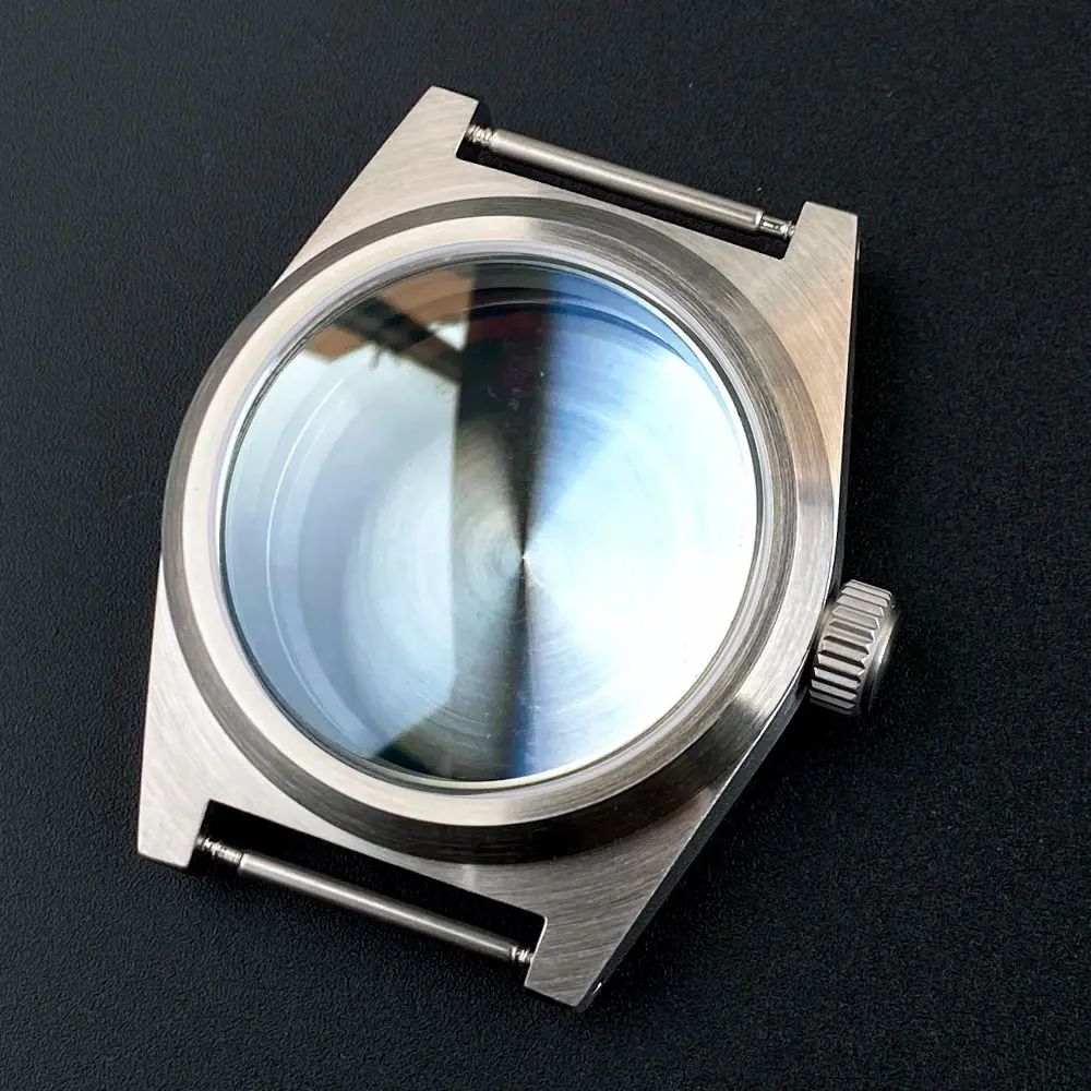 MATELION 38mm AR Coated Domed Sapphire Crystal Diving 200M Waterproof Watch Case fit NH35 NH36 NH34 ETA 2824 PT5000 Men Watches